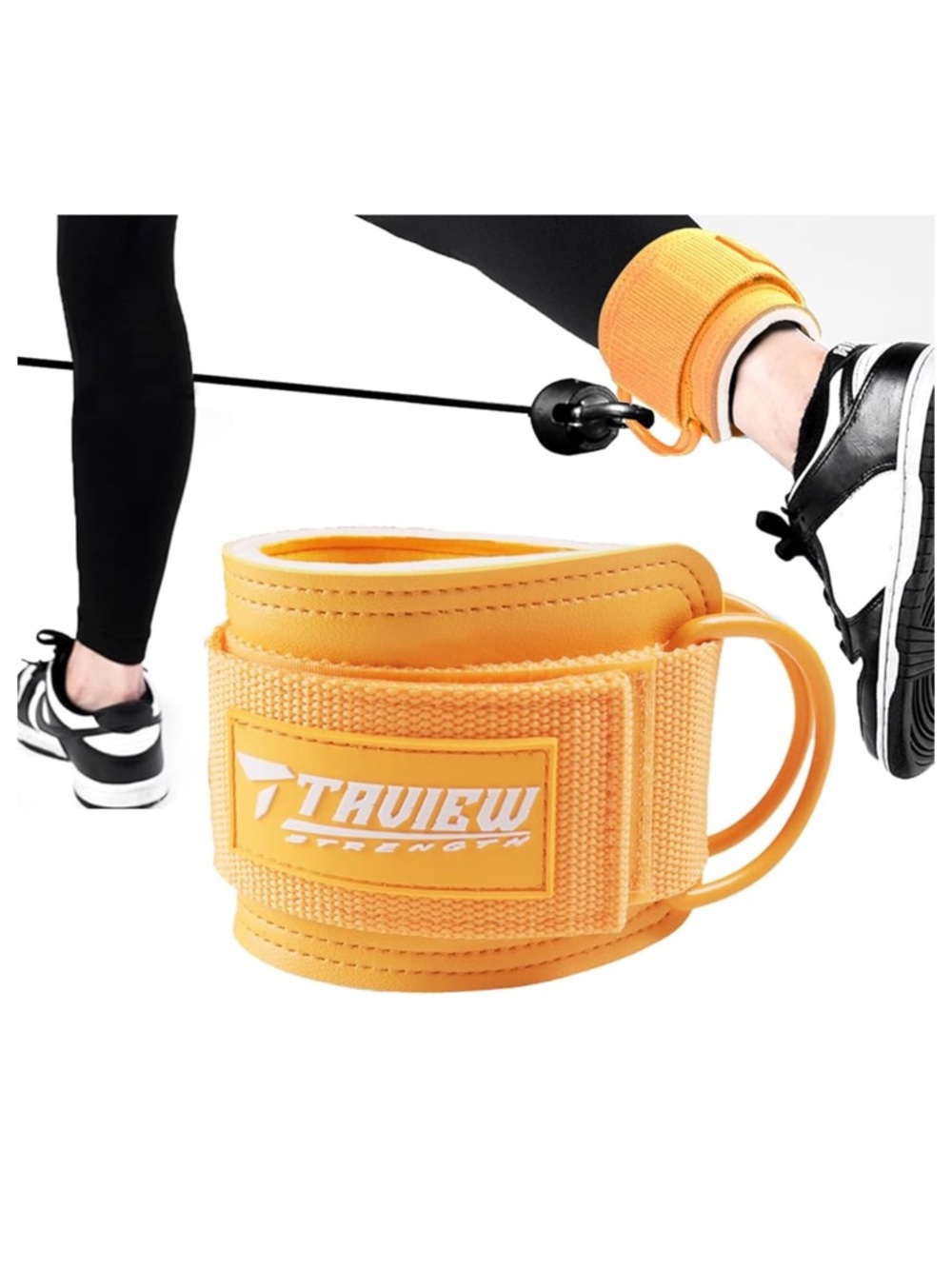 💜Cable Kickback Ankle Strap Cable Attachment for Glute Kickbacks &Leg Workouts